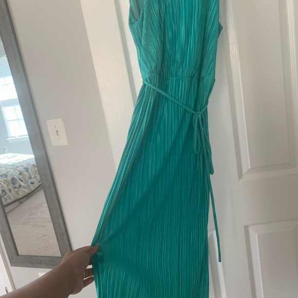 Turquoise Midi Dress - Picture 2 of 3